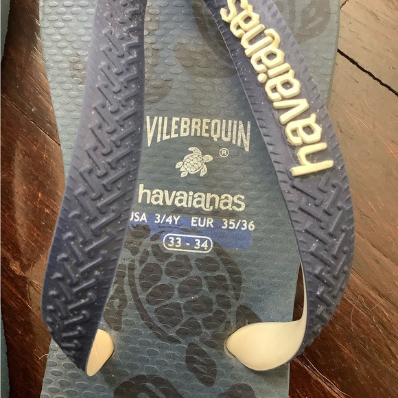 Vilebrequin for Havaianas flip flops youth size 3-4 - Picture 3 of 5
